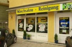 Außenansicht des Waschsalons